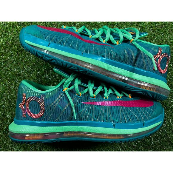 Nike KD 6 Hero Elite NBA All Star Basketball Shoes Mens Size 9 Green/Blue - Picture 1 of 15